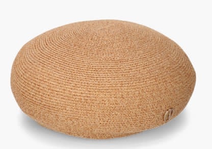 OVERRIDE　Chapeau d' O Lame Silk Braid Beret